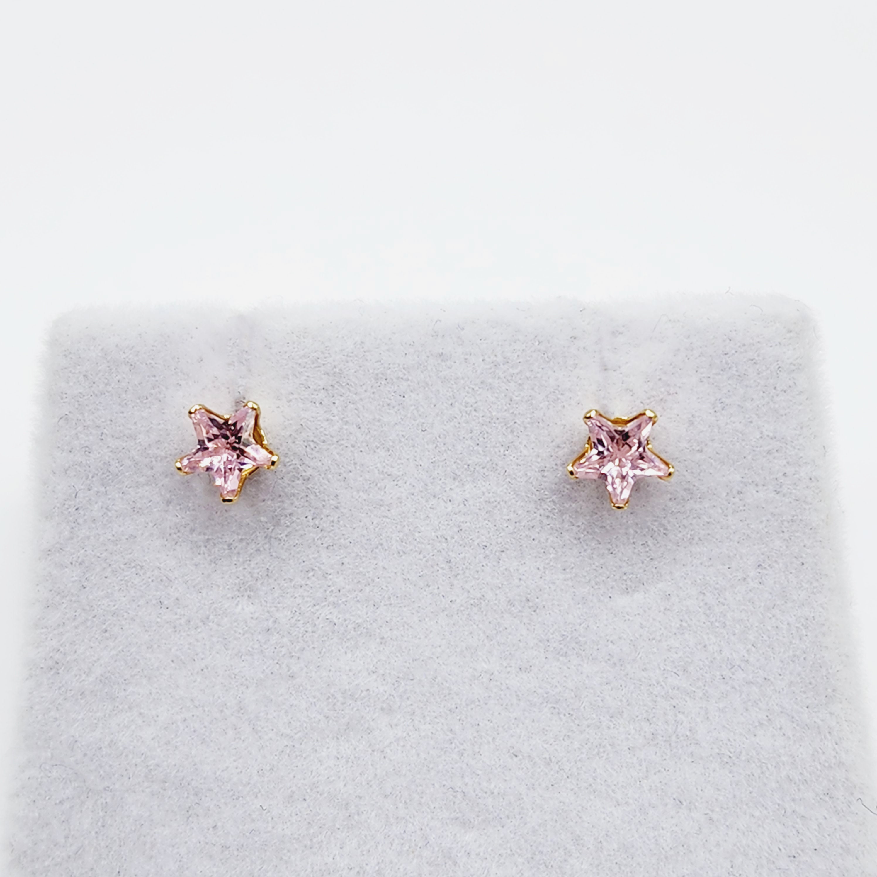Pink Star Earrings Denmark