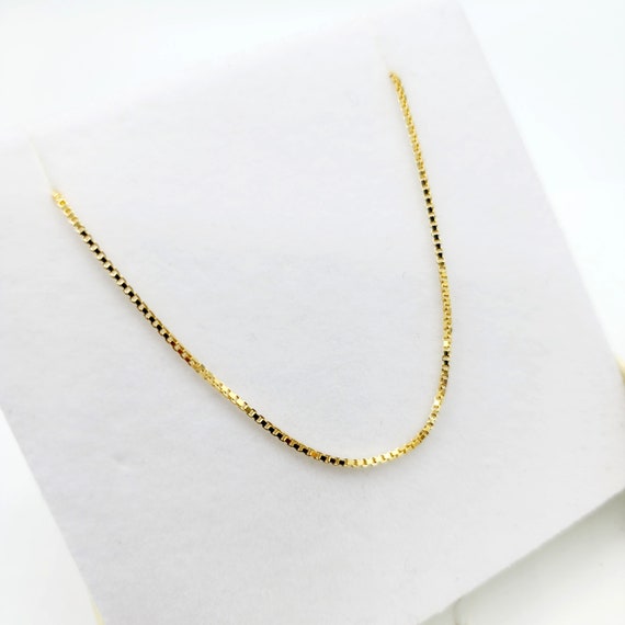 アクセサリー K10 Yellow Gold Planer Chain 020 needis K10 Yellow Gold Planer Chain 020 needis Chains (P1050177) at best