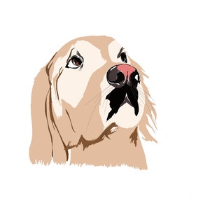 Golden Retriever Print DIGITAL DOWNLOAD