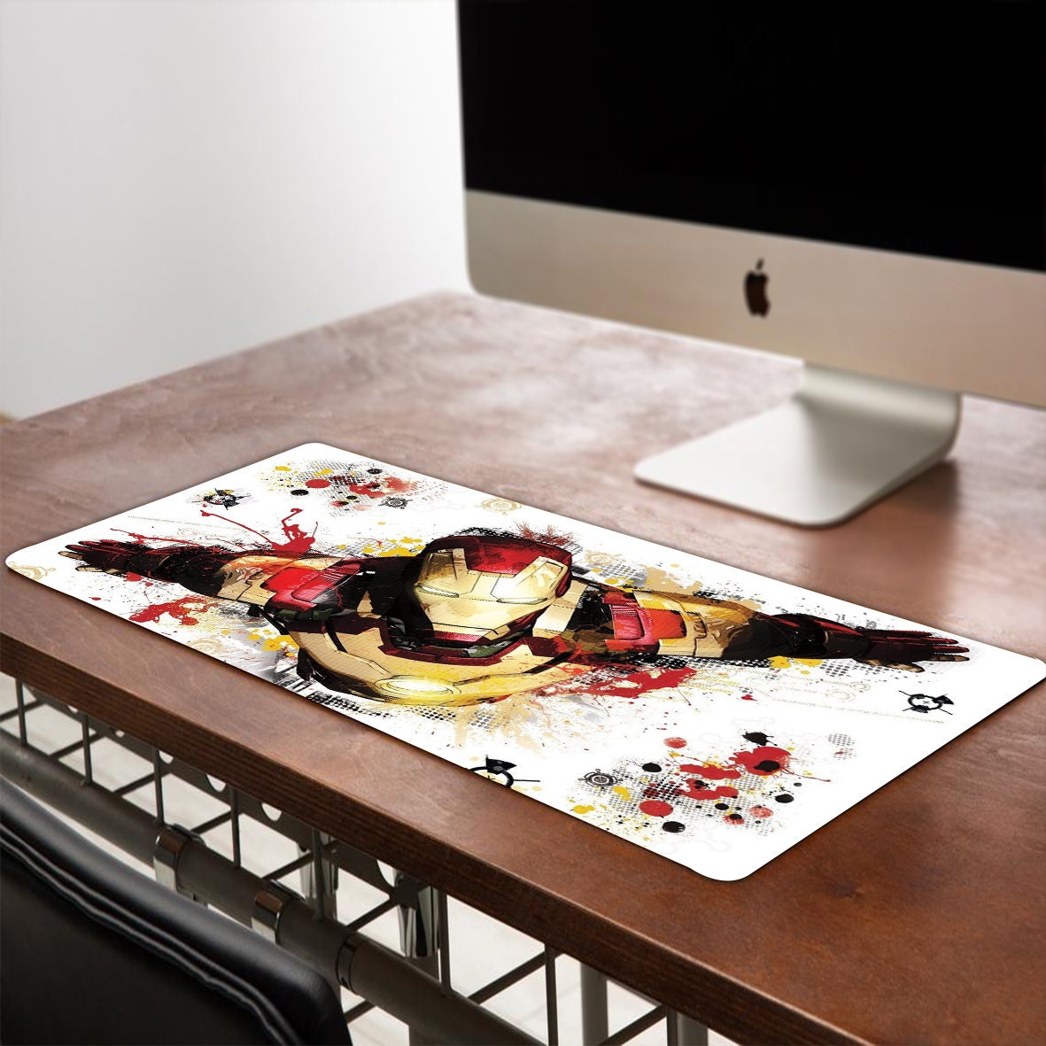 Big Gaming Desk Mat Geek placemats HD Colorful Large Desk Etsy