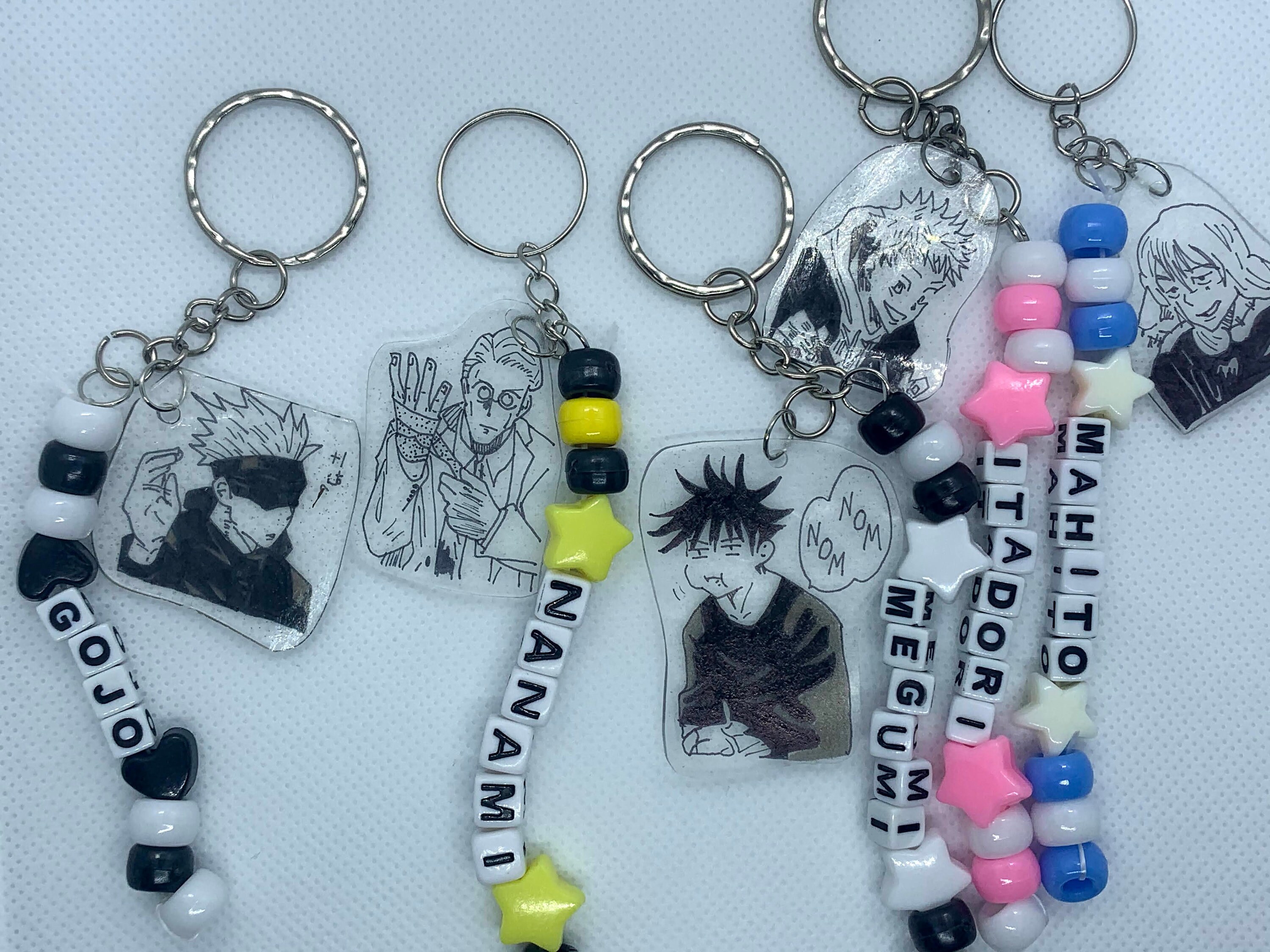 Jujutsu Kaisen Keychains jjk Etsy