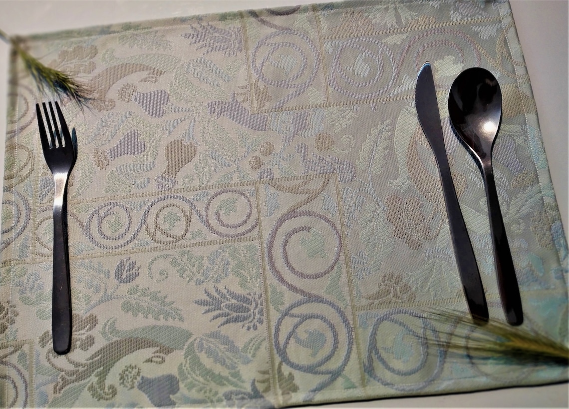 Conjunto de 6 tapetes individuo de la chimenea Placemats | Etsy