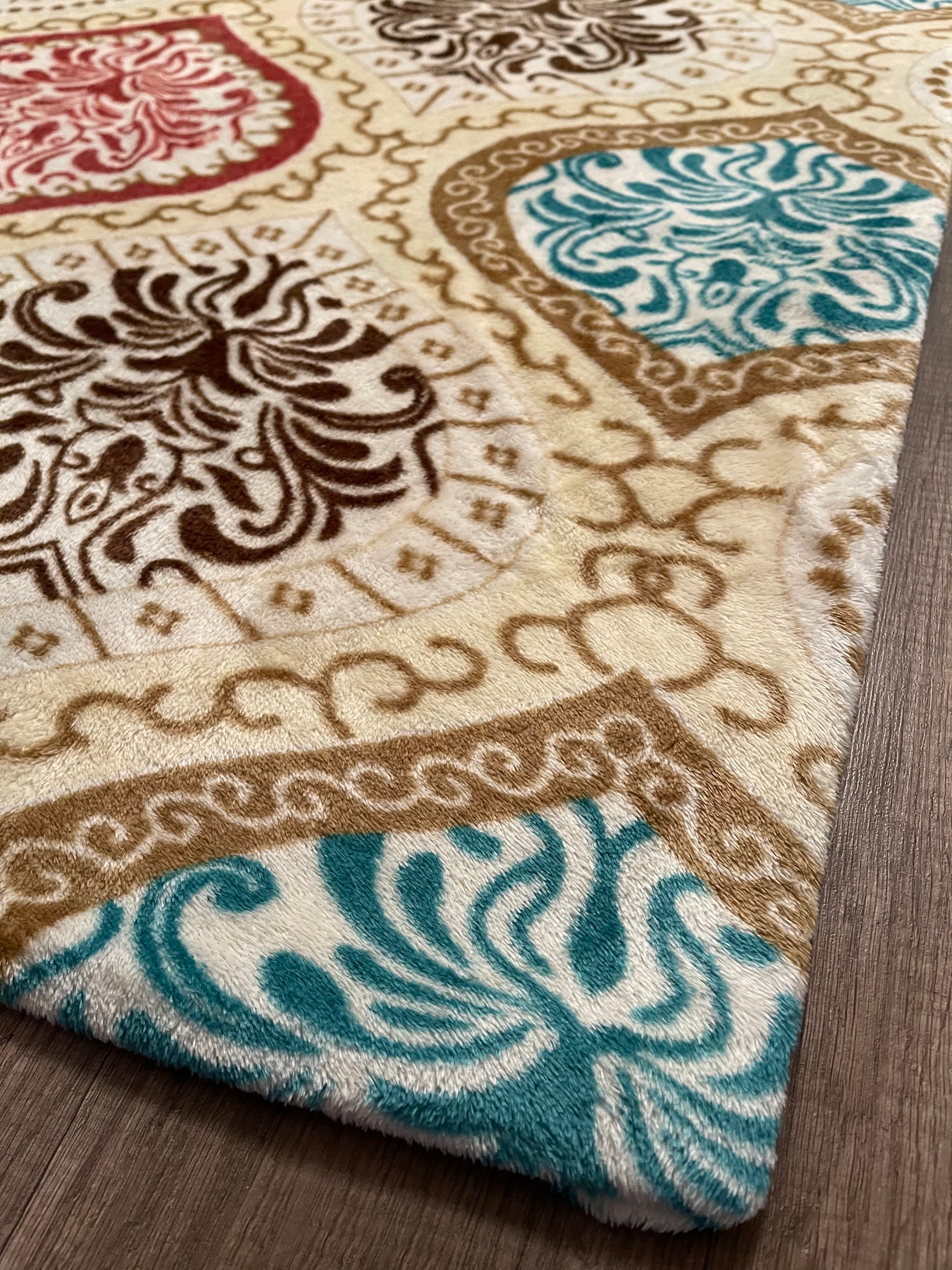 Washable Area Rug Cover Etsy