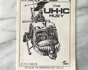 CrewChief #1 The UH-IC Huey by Pete Harlem Cobra Publications Modeling Rare