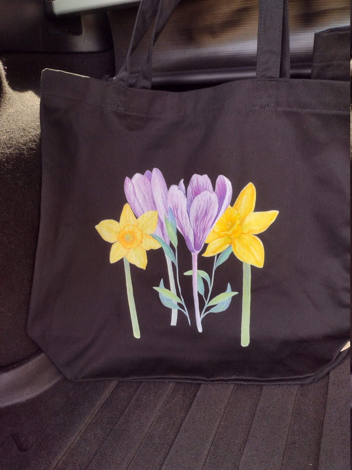 Flower Tote Bag Floral Tote Aesthetic Bag Eco Tote Bag Etsy