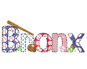 Personalized Baseball Name, Sublimation T-Ball Name Digital Image, Custom Boy Name, Baseball Alphabet Set PNG, Personalized Name Download