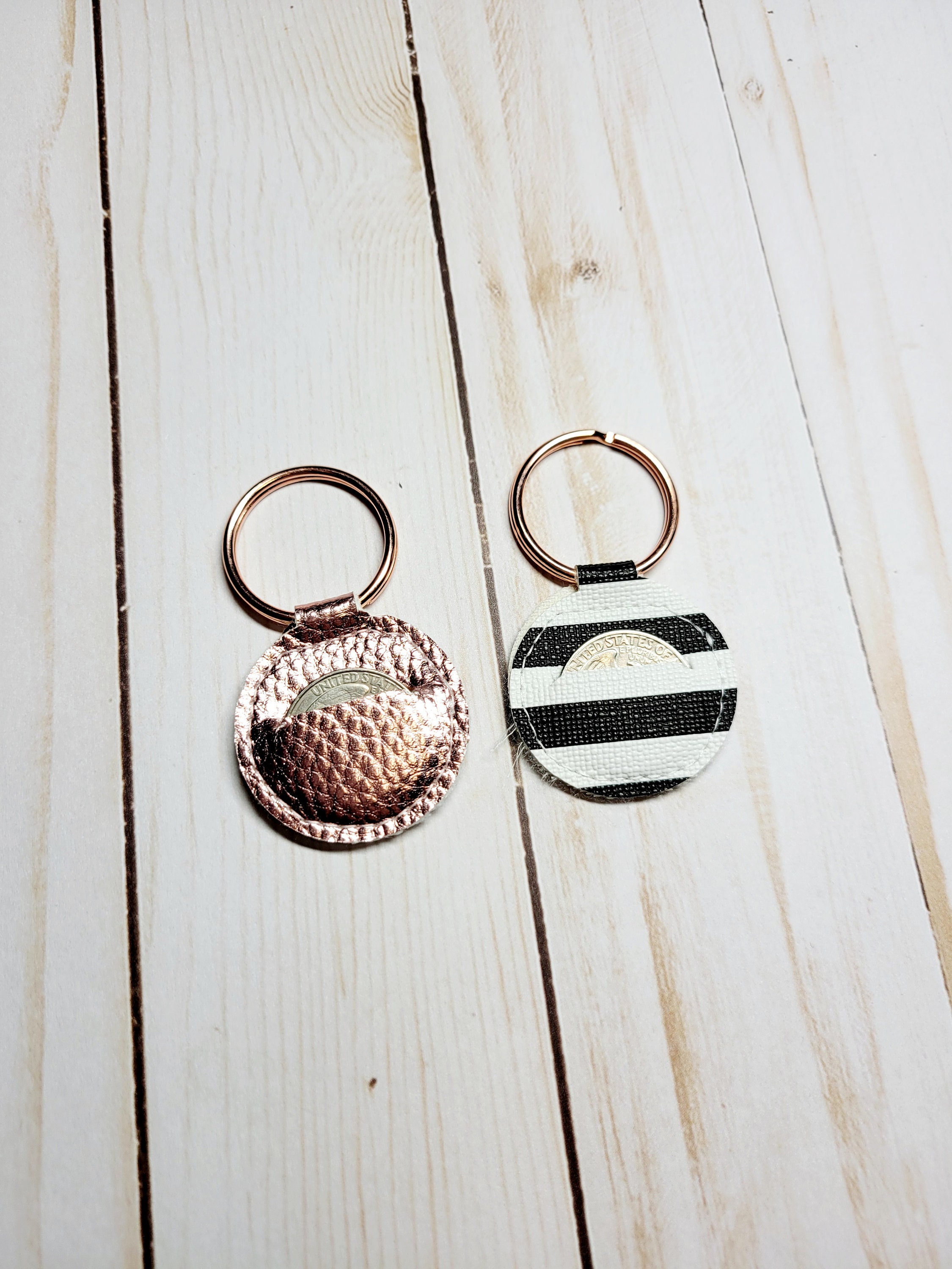 Aldi Quarter Holder Keychain Quarter Keeper Quarter Holder Etsy