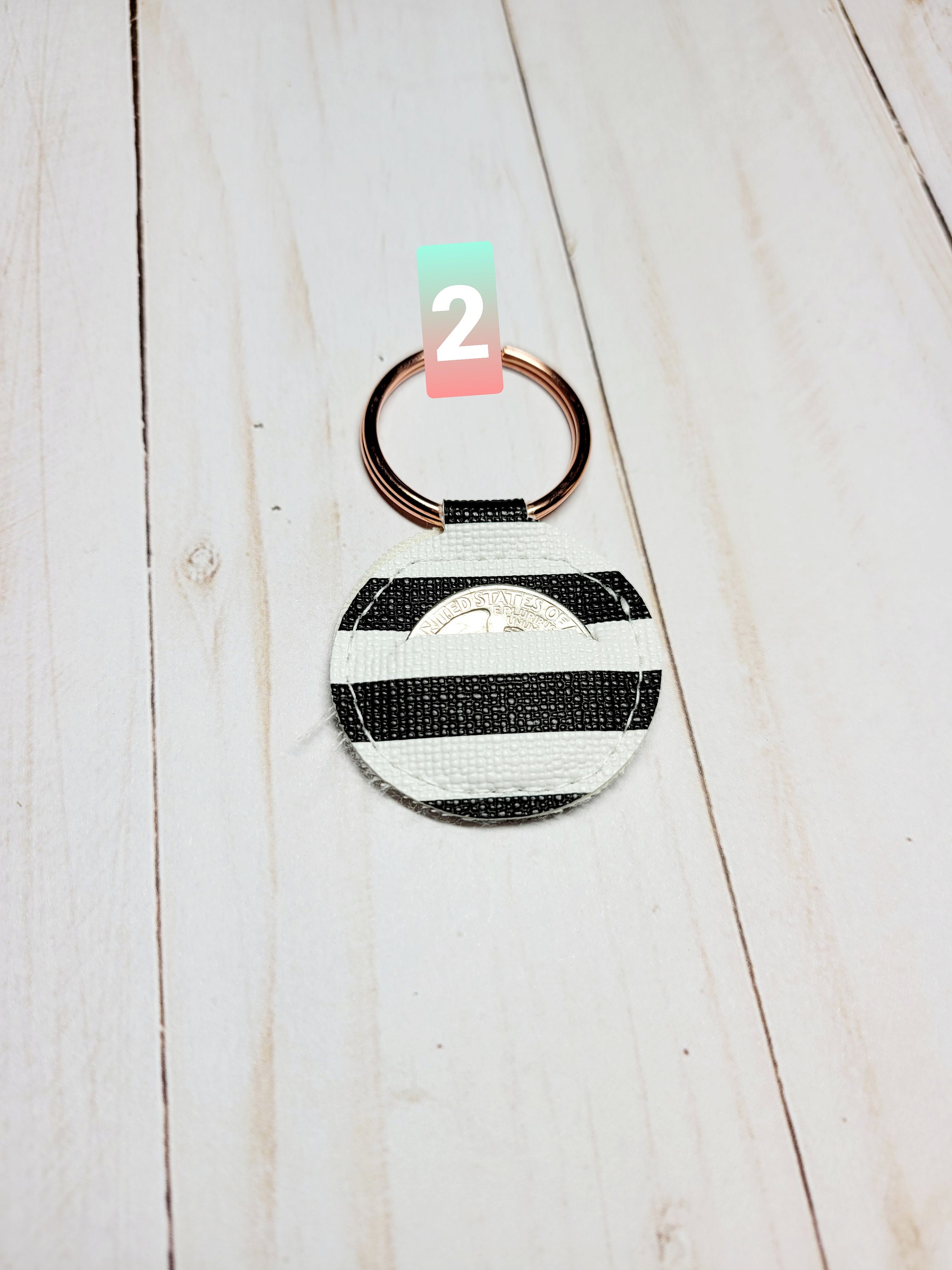 Aldi Quarter Holder Keychain Quarter Keeper Quarter Holder Etsy