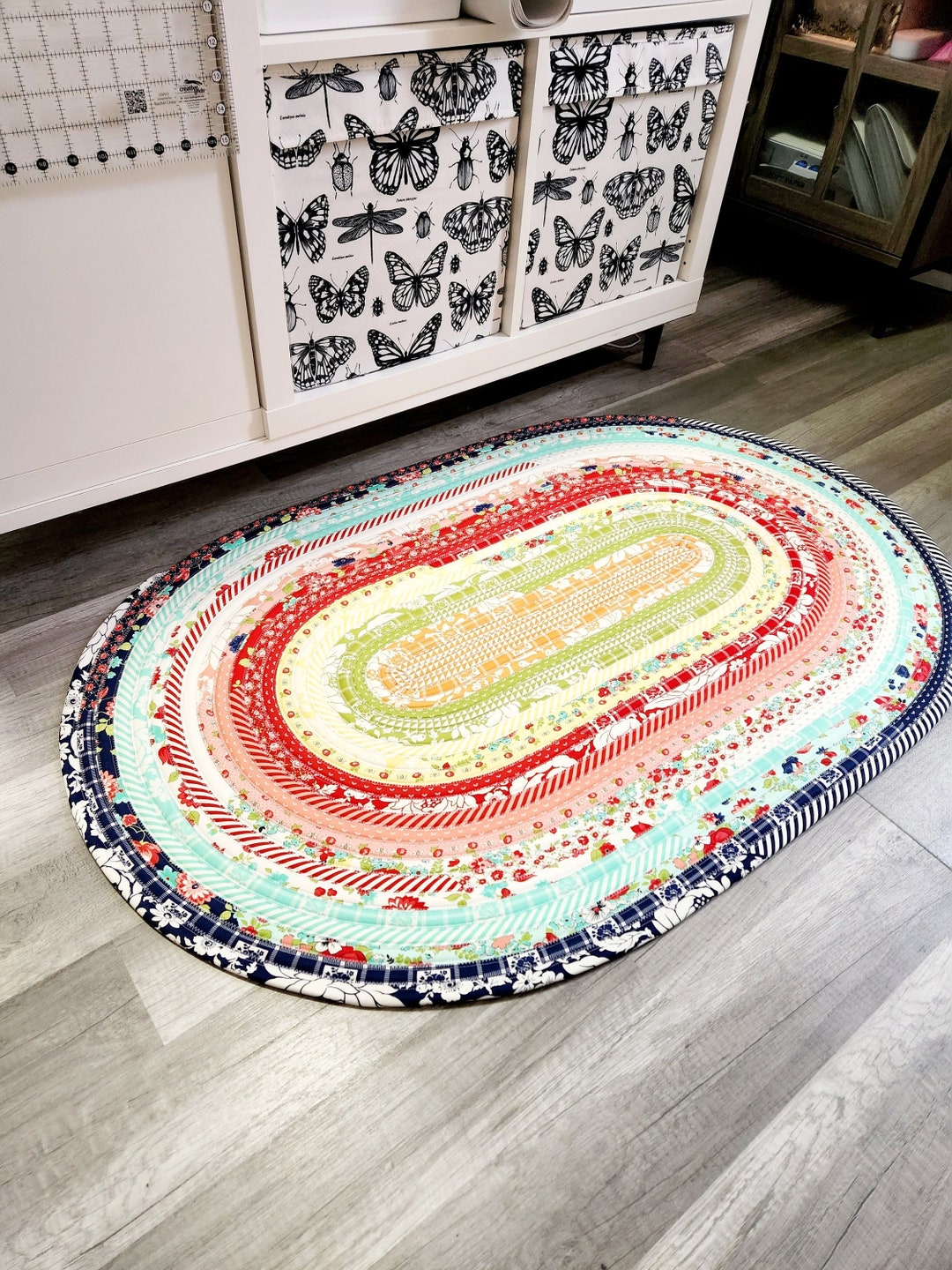 Farmhouse Rugs Kitchen Rugs or Mats Craft Room Decor Jelly Etsy