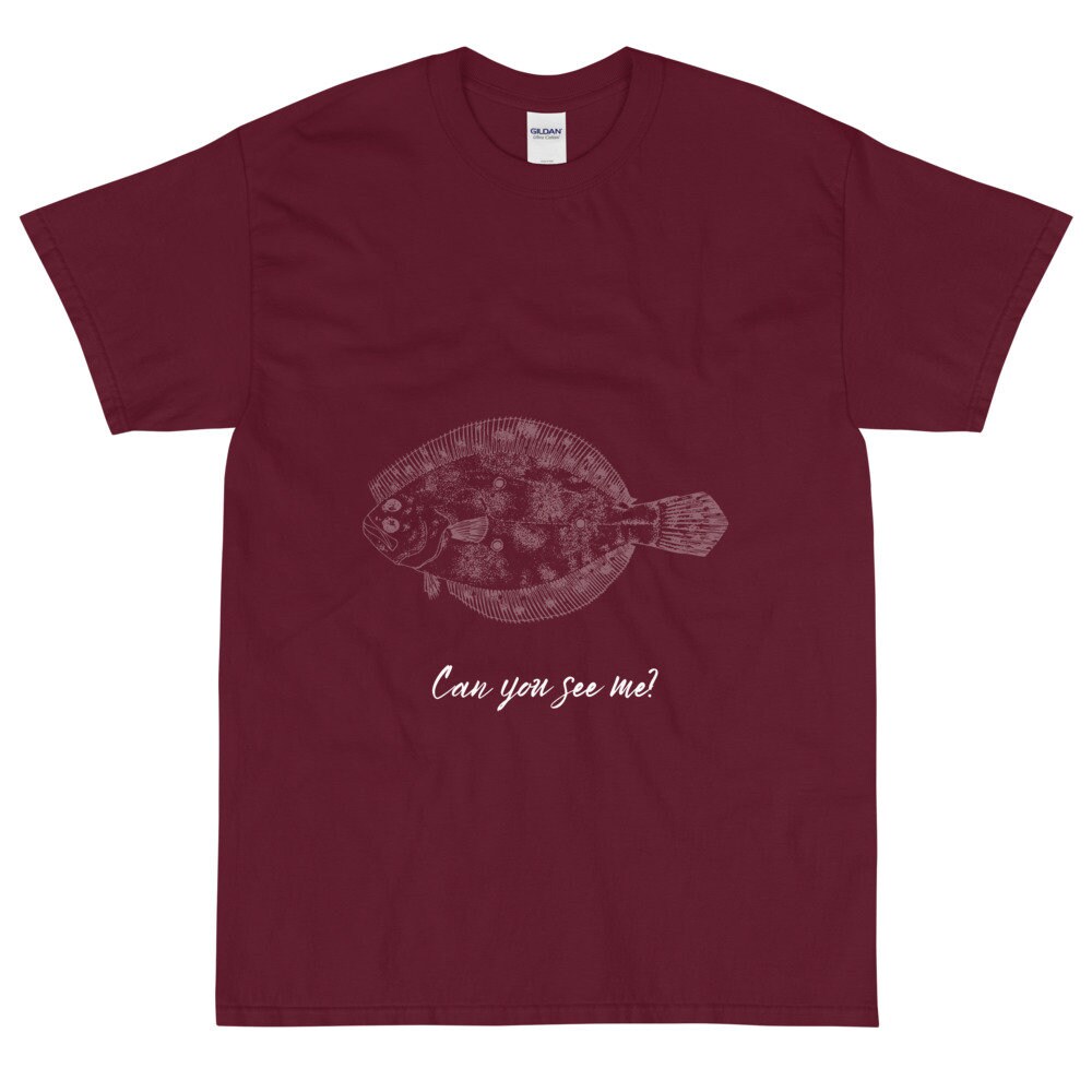 Flounder Short Sleeve TShirt Etsy