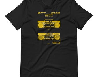 Camiseta gráfica patentada Boom Box