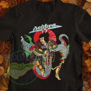Vintage Dokken band - Beast From The East Album tshirt, Dokken shirt, Return to the East Live concert 2016, Heavy metal, Dokken unisex tees