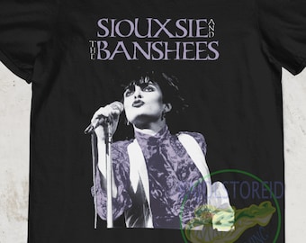 Siouxsie Sioux shirt, Rock band Siouxsie and the Banshees tshirt, Siouxsie and the Banshees t-shirt art poster ice queen unisex tees