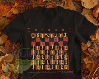 The Voidz - Tyranny Chess Album graphic tshirt, Julian Casablancas and The Voidz shirt, vintage the voidz band t-shirt, the voidz t shirt