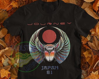 Vintage Joyurniey Japan Tour&#39;81 tshirt, Joyurniey shirt, Concert t shirt, Joyurniey band, Cover Rock band Merch shirt, Unisex tshirt