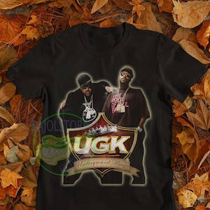 UGK (Underground Kingz) tshirt, UGK hip hop rap shirt, UGK shirt, hip hop shirt, rapper shirt, ugk tees, unisex vintage t-shirt
