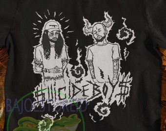 Camiseta de la gira de Suicideboys: camiseta unisex de música rap