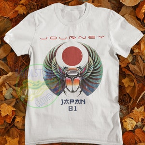 Vintage Journey Scarab Captured Album Japan Tour 1981 tshirt, Journey shirt, Concert t shirt, Journey band, Cover Rock band Merch shirt image 5