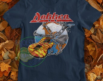 80's Dokken ツアーTシャツ　vintage Vintage Dokken Tour T-shirt: George Lynch Glam Metal Band