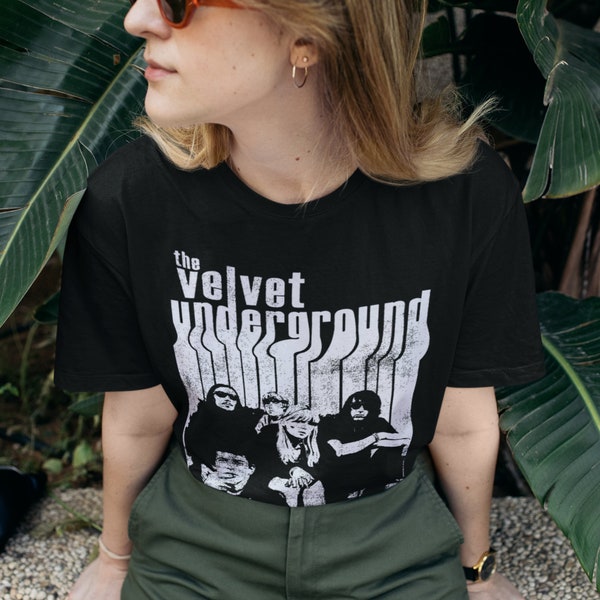 Chemise rétro Andy Warhol, chemise The Velvet Underground With Nico, chemise Lou Reed, t-shirt vintage des années 90 The Velvet Underground Bootleg