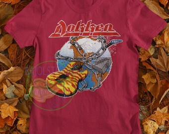 Vintage Dokken Classic Rare - Tour 2021,george Lynch,glam Vintage Dokken Classic Rare - Tour 2021,george Lynch,glam