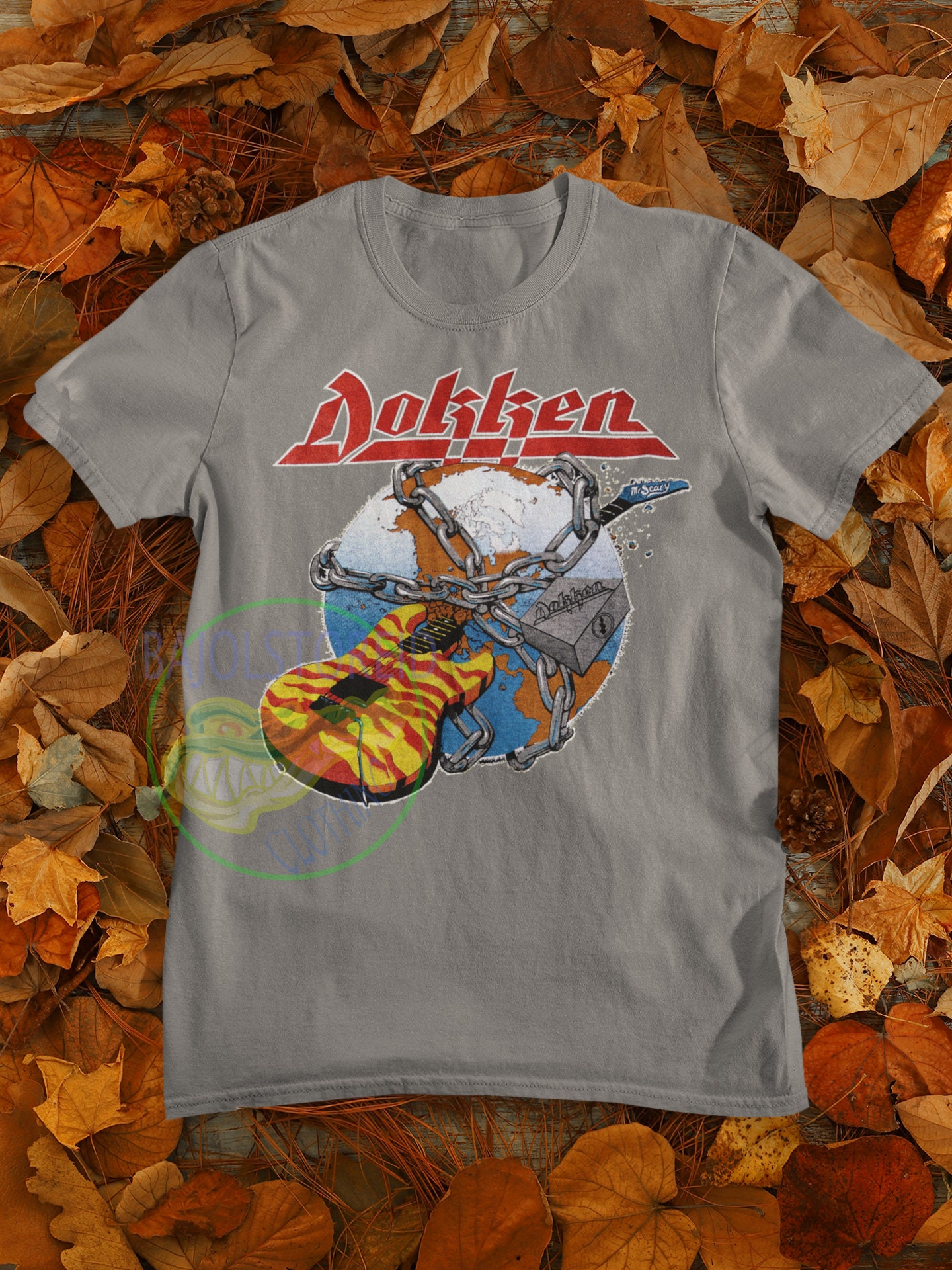 ヴィンテージ ドッケン ツアー T シャツ: ジョージ リンチ グラム