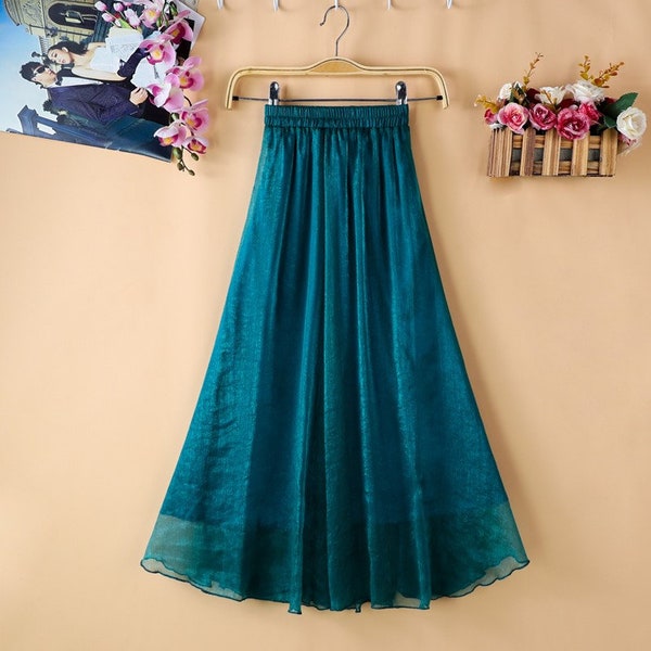 Chiffon Skirt - Etsy