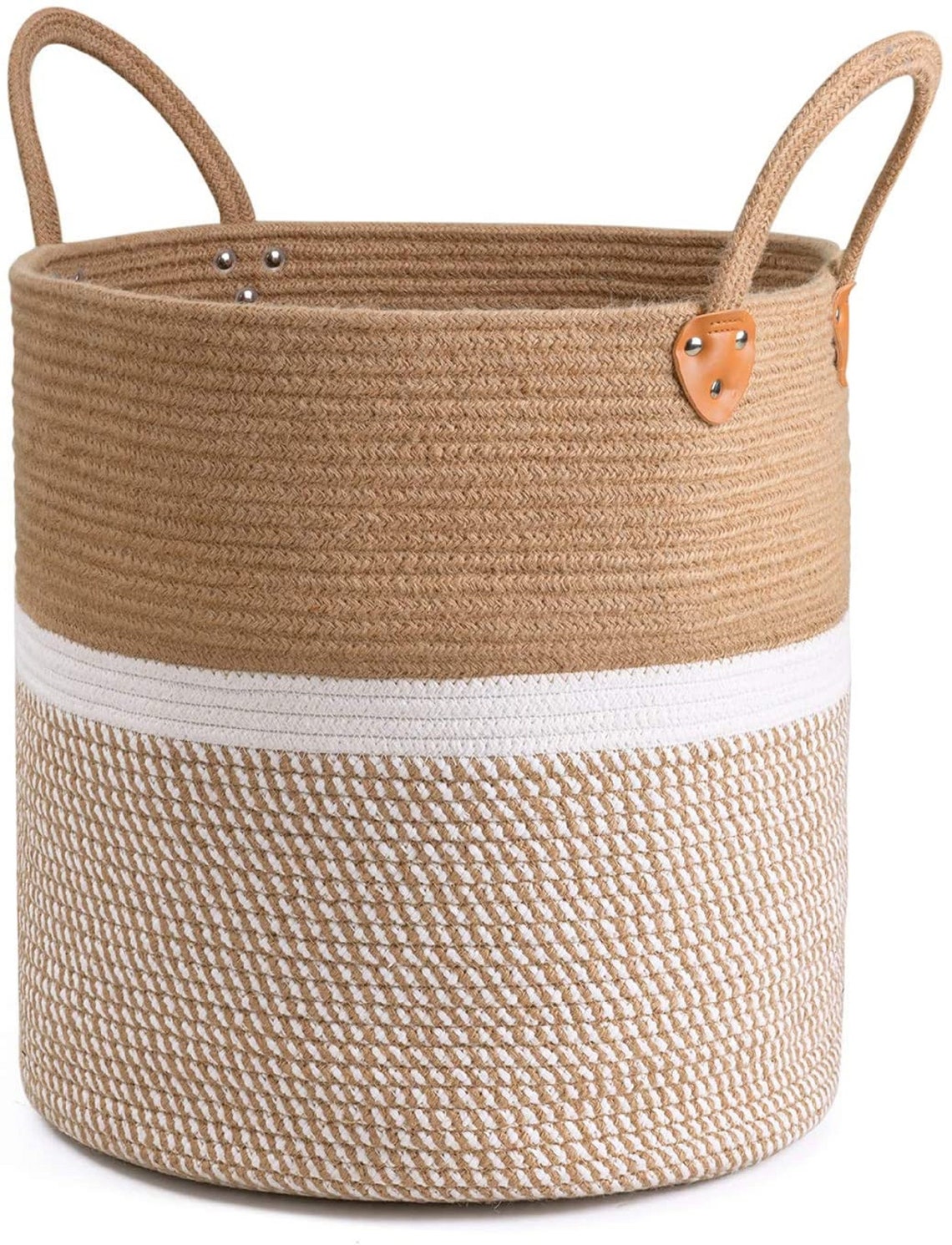CHICVITA Extra Large Jute Basket Woven Storage Basket with Etsy