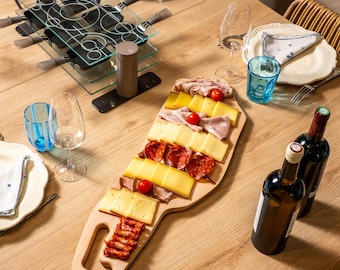 Planche apéro en bois personnalisée | Gravure nom ou logo incluse | Cadeau original fabriqué en Bretagne