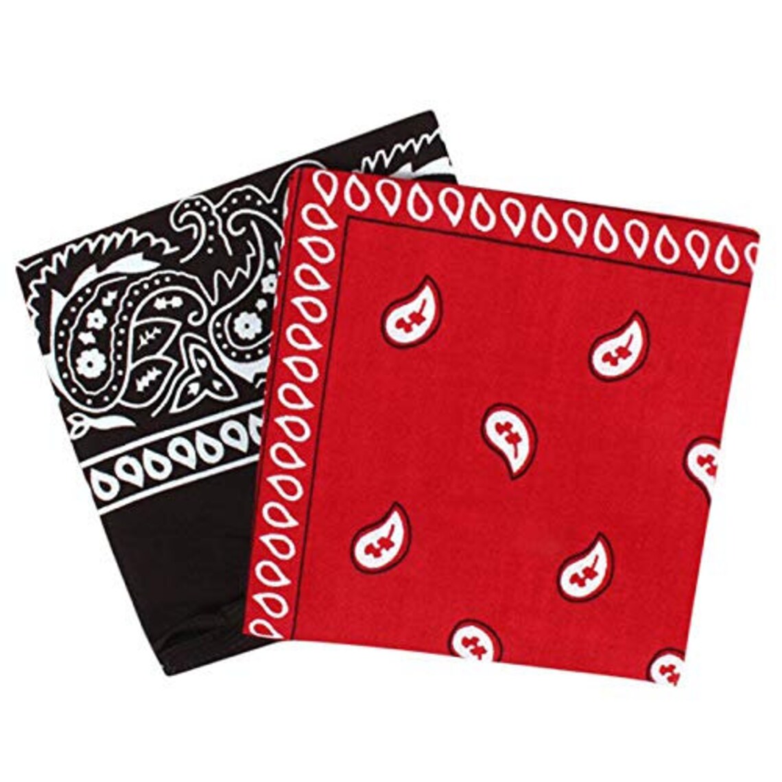 HandmadeUnisex Paisley Cotton Bandanas Pack of 2 MM251 Etsy