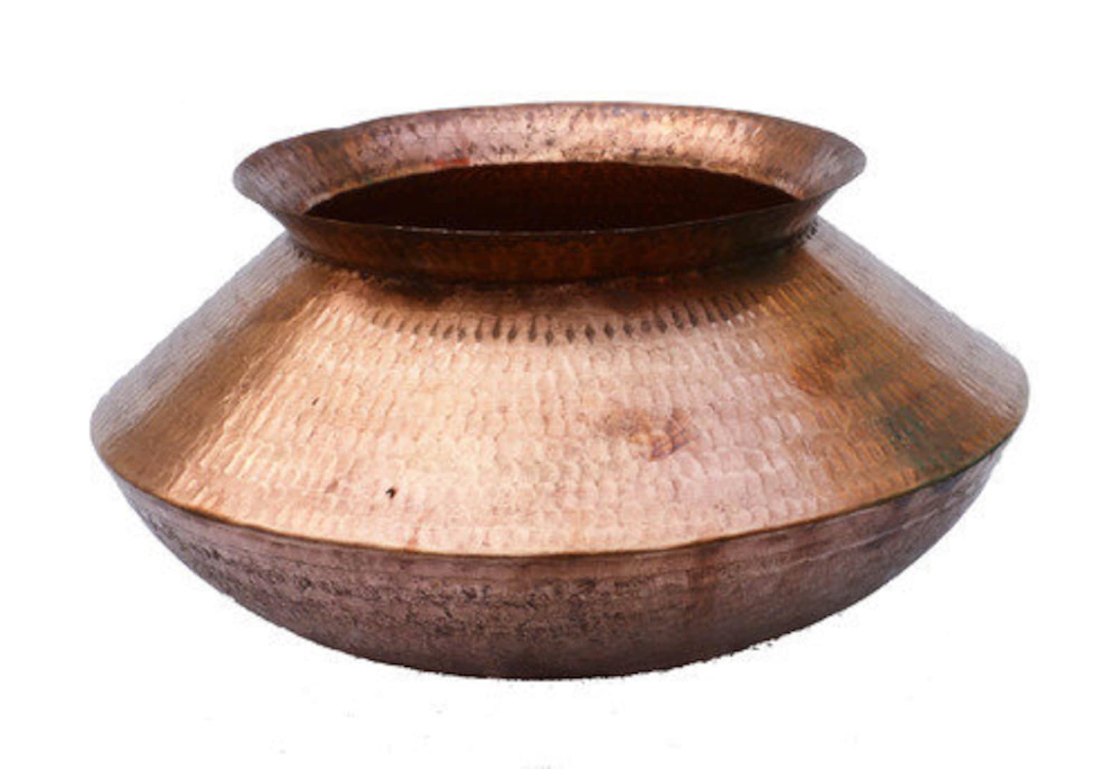 Handmade Indian Copper Cooking Handi Tope Pot Peetal Degchi 7 Etsy