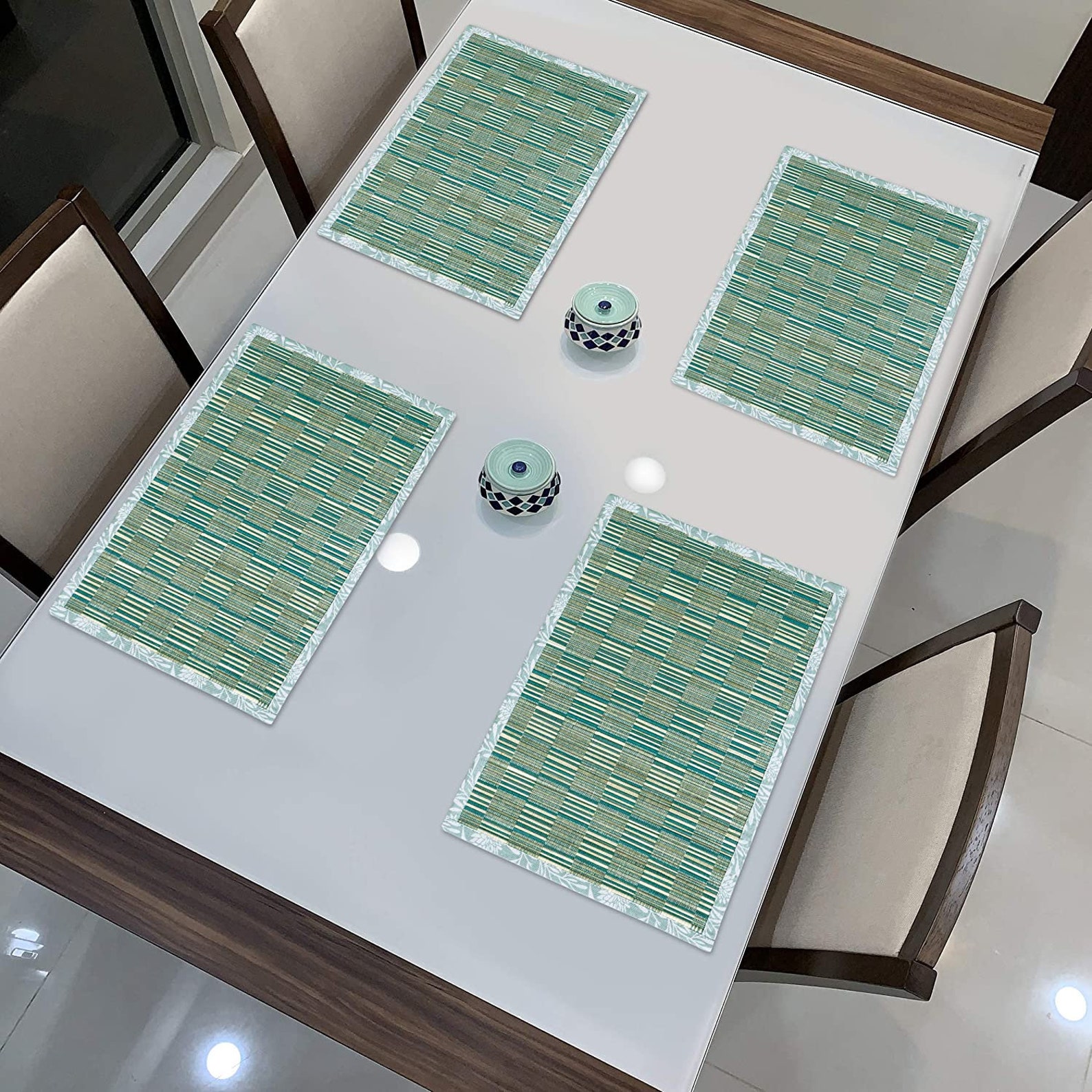 Handmade Natural Handmade River Grass Dining Table Placemats Etsy