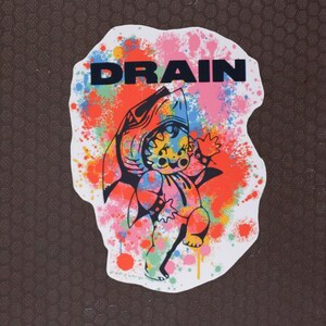 Drain Sticker - Sammy Shark - California Cursed