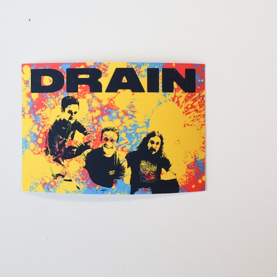 Drain Band Vinyl Sticker