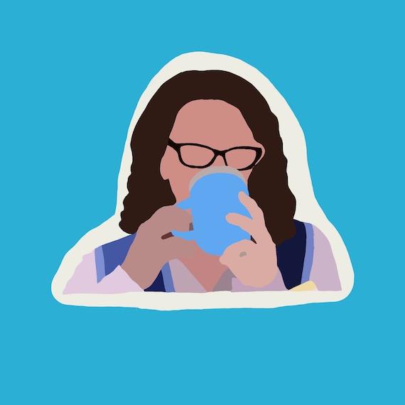 Superstore Sticker - Carol | TV Show Vinyl Stickers | Handmade by Radical Goods