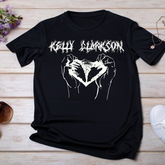 Kelly Clarkson Inspired T-Shirt - Hardcore Metal Aesthetic Collection - Radical Goods Shop