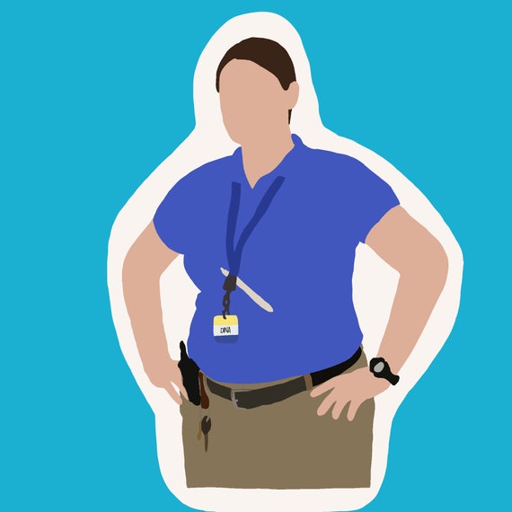 Superstore Sticker - Dina | TV Show Vinyl Stickers | Handmade by Radical Goods