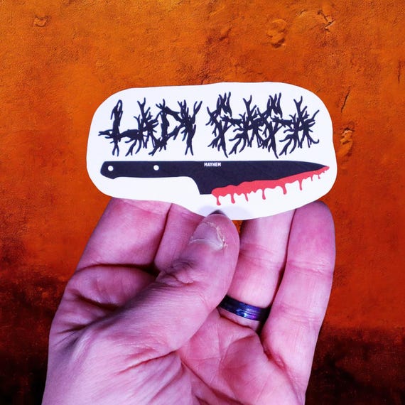 Lady Gaga Killah Vinyl Die Cut Sticker