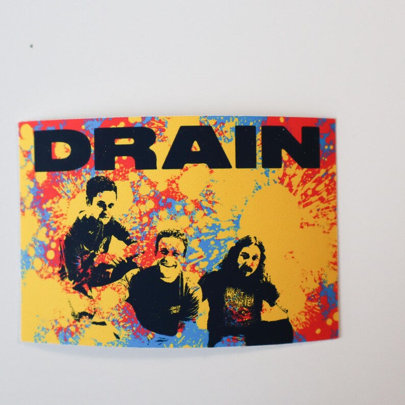 Drain Lettering Drain Sticker - California Cursed - Etsy