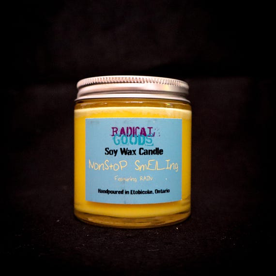 Rain Scented Soy Wax Candle - Inspired by Turnstile