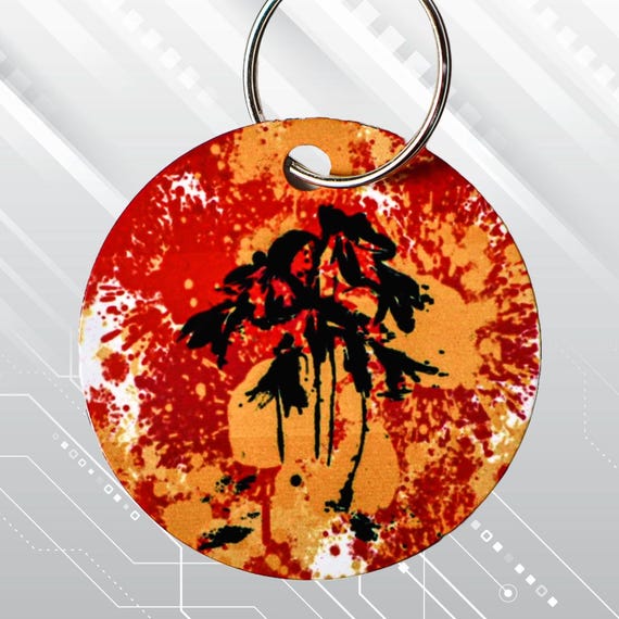 Enter Shikari Kiss For The Whole World Inspired Keychain