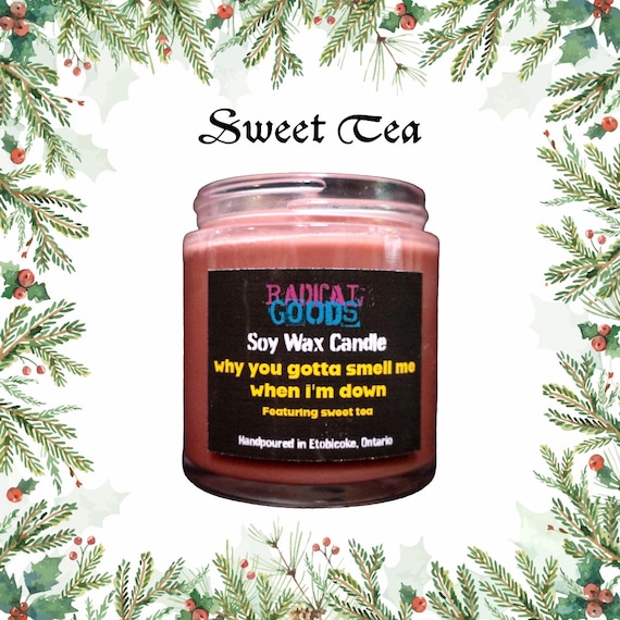 Sweet Tea Scented Soy Candle: Bring Me The Horizon Inspired