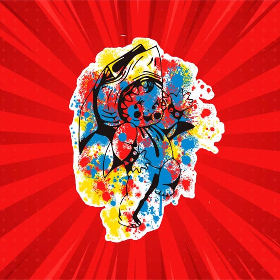 Drain Sticker - Sammy Shark