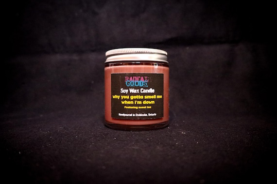 Sweet Tea Scented Soy Wax Candle - Inspired by Bring Me The Horizon