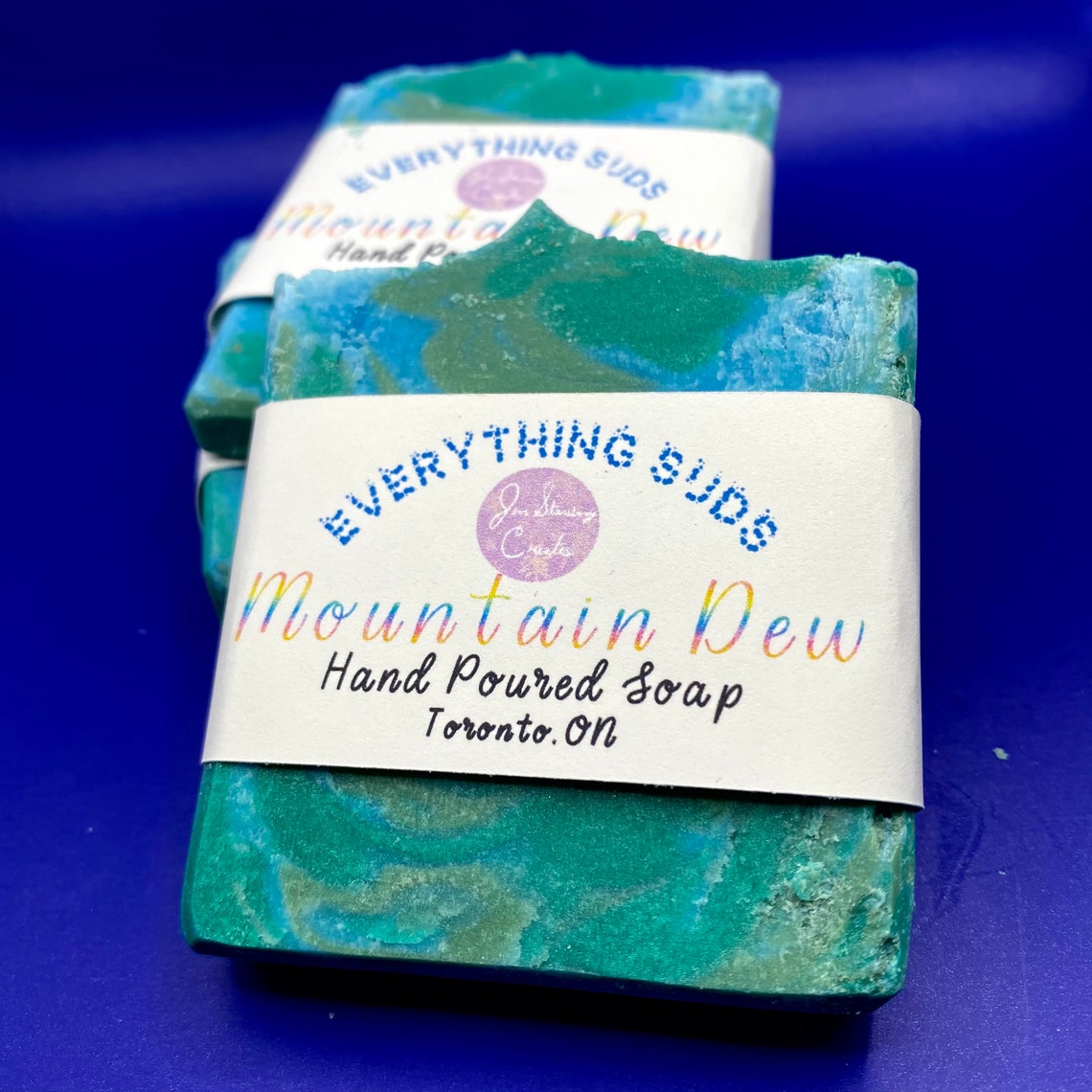 Mountain Dew Hand Poured Soap Everything Suds Jenn Etsy