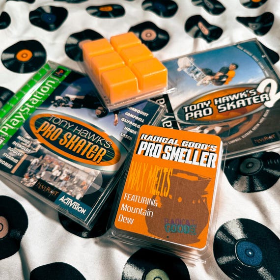Mountain Dew Scented Soy Wax Melts: Tony Hawk Pro Skater Inspired