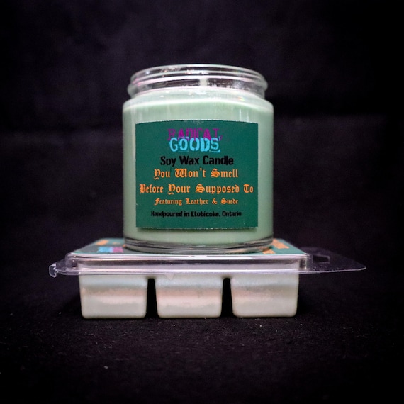 Knocked Loose Candle - Leather & Suede Scented