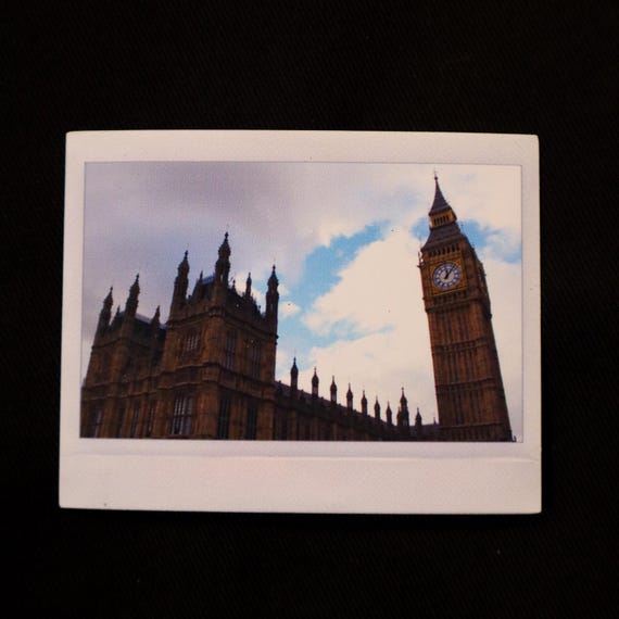 Big Ben Sticker-  Polaroid