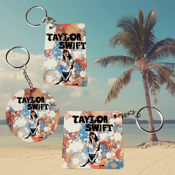 1989 Inspired Keychain | Splatter Art Collection | Handmade by Radical Goods