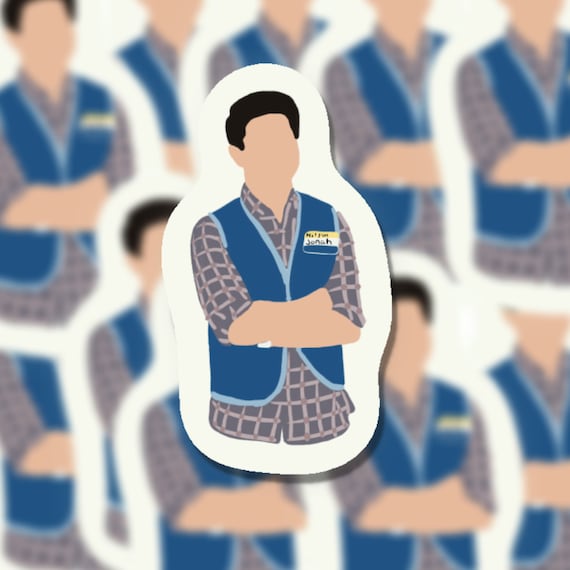 Superstore Sticker - Jonah | TV Show Vinyl Stickers | Handmade by Radical Goods